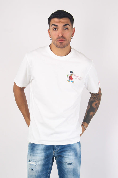T-shirt Scrooge Bianco