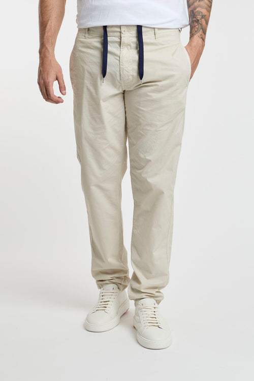 Pantalone chino in popeline di cotone