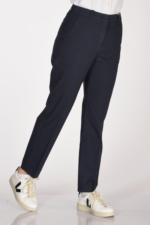 Slowear Pantalone Galene Blu Donna