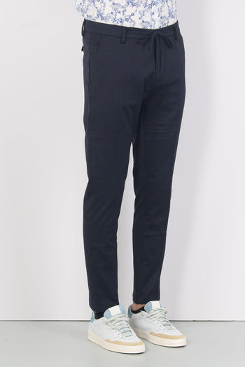 Pantalone Tessuto Tecnico Navy - 5