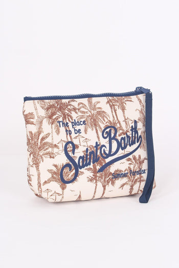 Pochette Fantasia Palme Panna/beige - 4