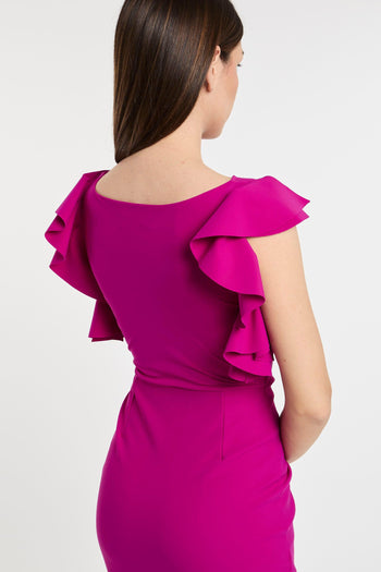 La Petite Robe di Abito Slim Jersey Viola - 5