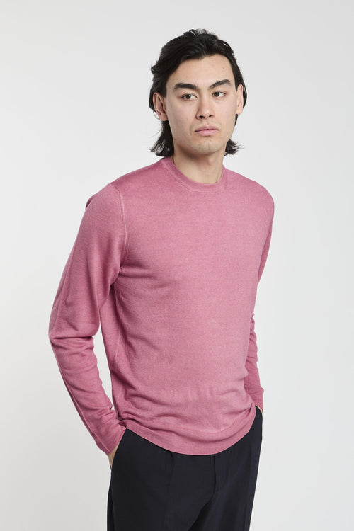 Maglia girocollo in Lana Merino Extrafine - 1