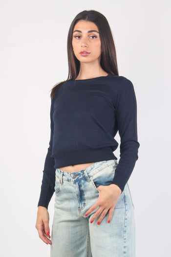 Girocollo Viscosa Ml Blue - 6