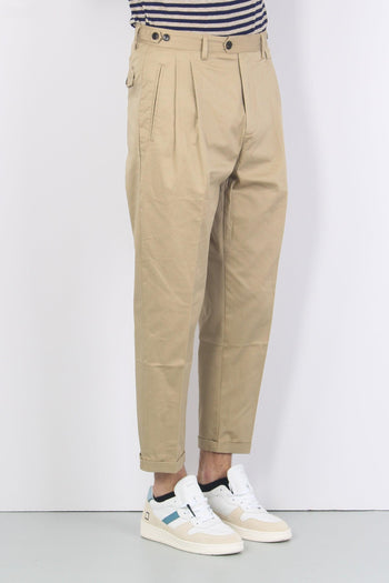 Pantalone Pence Gamba Dritta Beige - 4