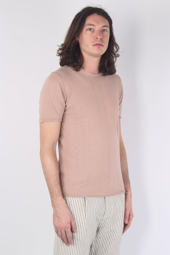 Girocollo Mc Crepe Rosa Antico - 6