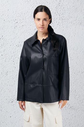 Giacca Oversize Eco Nero Donna - 2