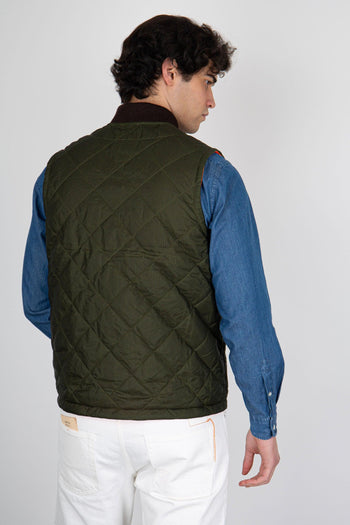 Gilet Eagle Plains Liner Verde Militare Uomo - 4