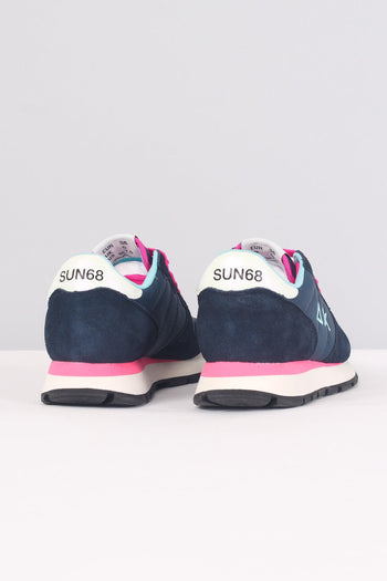 Sneaker Ally Solid Nylon Navy Blue - 4