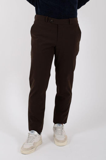 Winter Chino Pant Marrone Uomo - 3