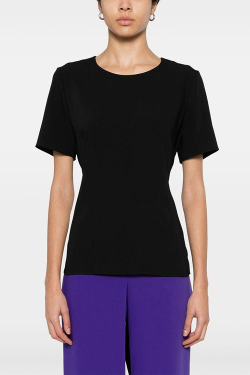 Blusa Nero Donna con dettaglio cut-out - 2