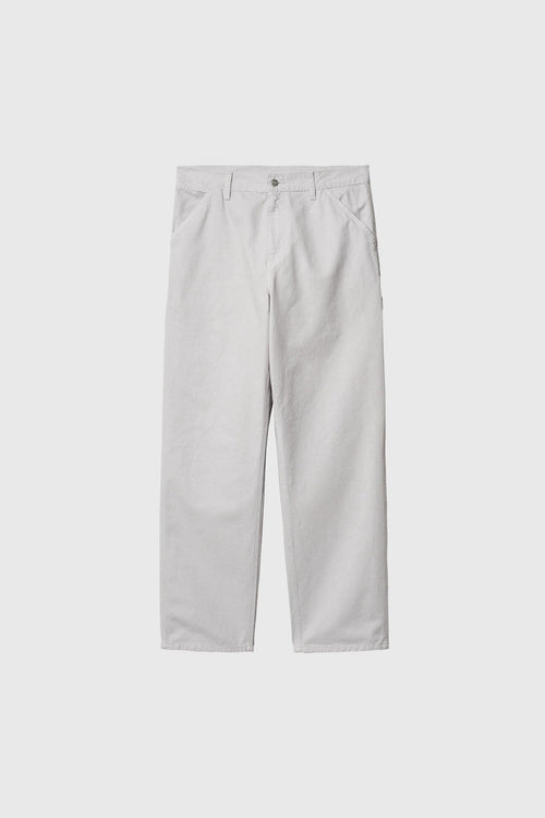 Wip Pantalone Single Knee Grigio Chiaro Uomo