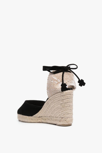 Scarpa Nero Donna Espadrillas Tacco 9.5 cm - 3