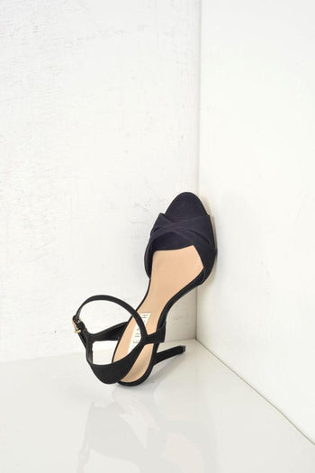 Sandali alti suede nero - 6