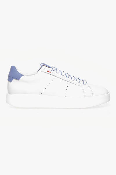 Sneaker "wide" in pelle