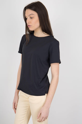 T-shirt Shirty Oxford Woman Nero Donna - 3