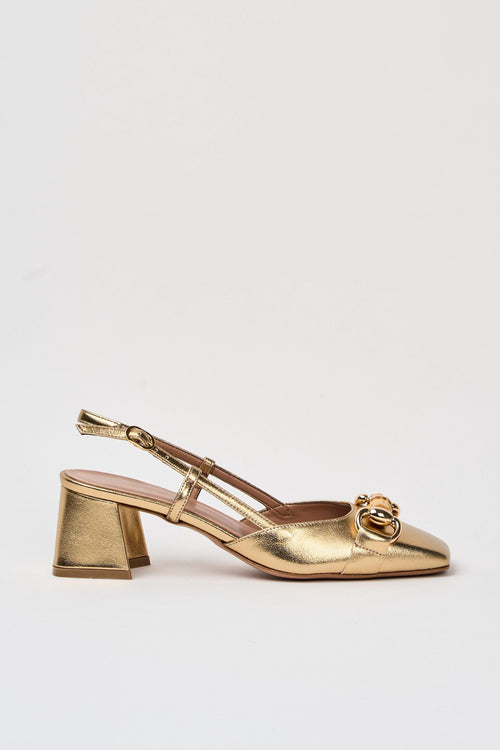 Slingback Oro Donna