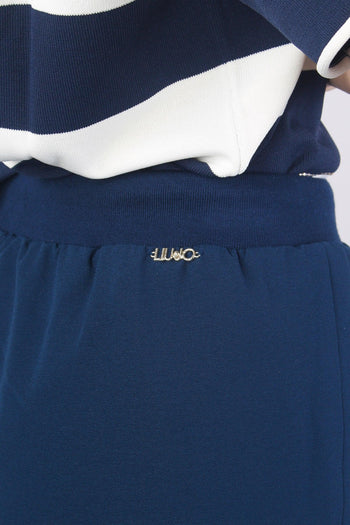 Pantalone Jogging Crepe Dress Blue - 8
