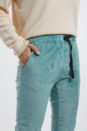 Pantalone jogger in velluto - 4