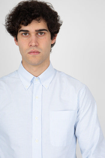 Camicia Doubling Azzurro Uomo - 5