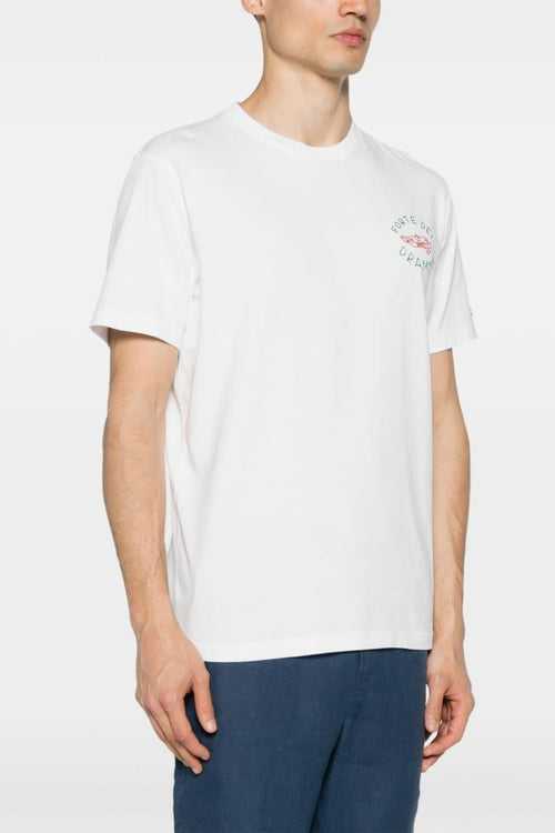 Saint Barth T-shirt Bianco Uomo Motivo Dei Drammi - 2