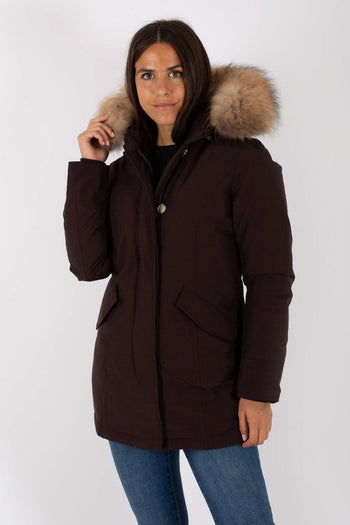 Arctic Parka 2 Tasche Marrone Donna - 5