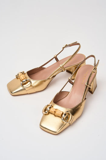 Slingback Oro Donna - 6