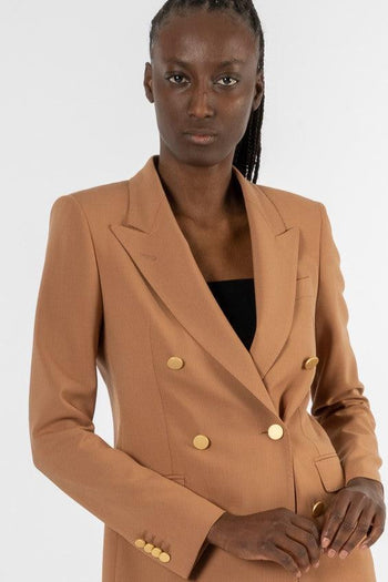 Tailleur Parigi Doppiop Marrone Donna - 4