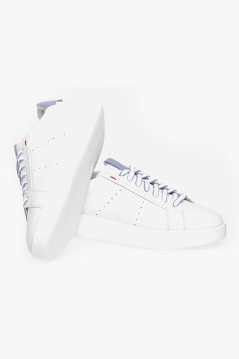 Sneaker "wide" in pelle - 4