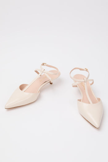 Slingback Vaniglia Donna - 6