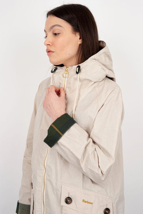 Parka Keldy Showerproof Cotone Panna - 2