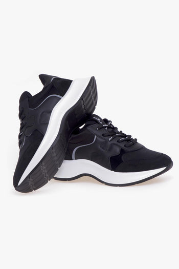 Sneaker H585 in camoscio e tessuto - 4