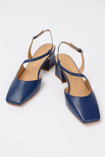 Slingback Blu Donna - 6