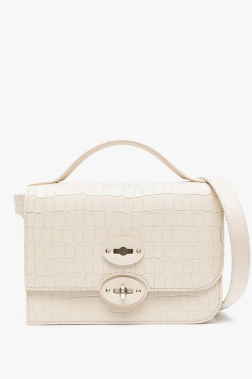 Borsa Ella Cayman Pelle Beige - 2