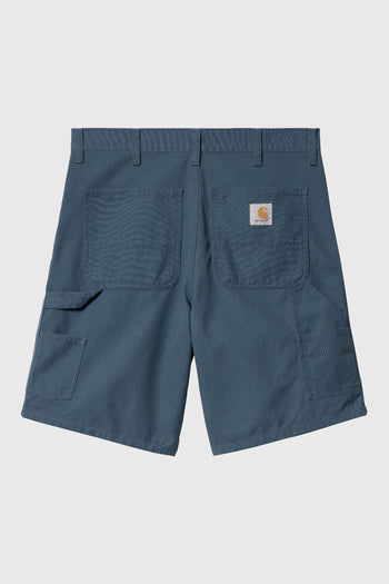 Wip Double Knee Short Blu China Uomo - 4