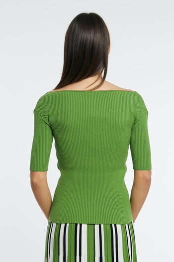 Maglia Verde Donna - 4