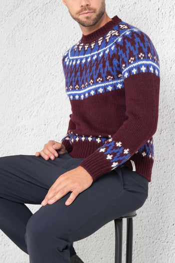 Pullover Jaquard Uomo - 3