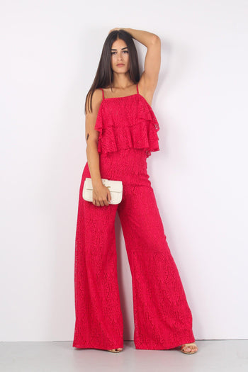 Pantalone Palazzo Pizzo Magenta - 5