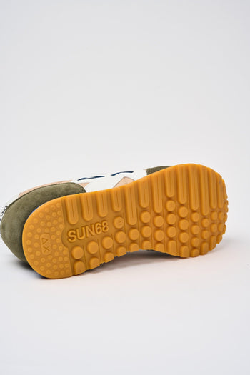 Sneaker Militare/beige Uomo - 4
