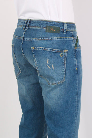 Denim Tapered Fit Denim Medio - 6