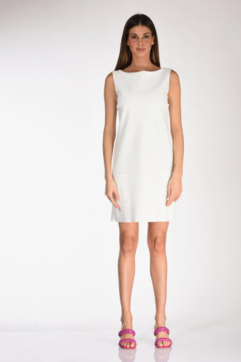 La Petite Robe Abito Jersey Bianco Donna - 2