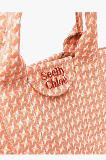 See By Chloe Borsa Arancione Cotone/Poliestere/Fibra Sintetica - 4