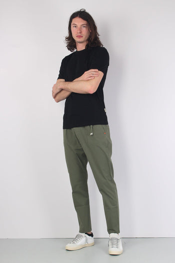T-shirt Basica Cotone Black - 4