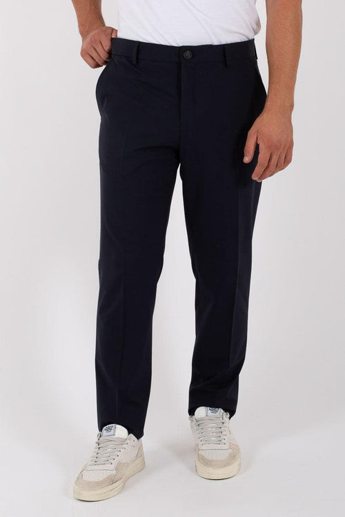 Pantalone Slim Flex Noos Blu Uomo