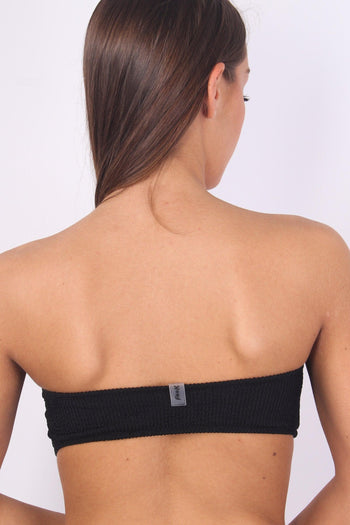 Costume Fascia Nodo Costine Nero - 6