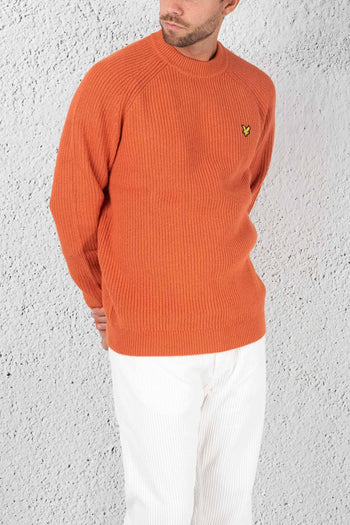 Pull Raglan Costa Inglese Arancione Uomo - 4