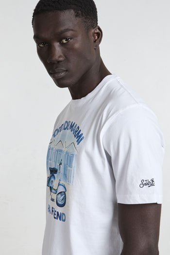8514 T-Shirt Stampa "Forte dei Marmi Vespa" - 5