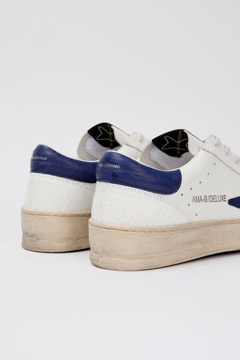 Sneaker Bianco/blu Uomo - 4