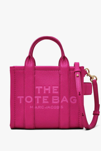 Borsa Fuxia Donna The Leather Tote mini - 6