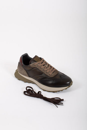 Sneakers Riley Marrone Uomo - 3